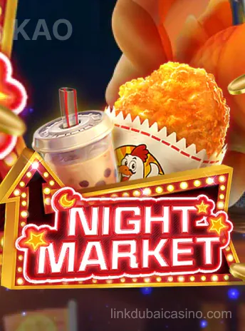 Giao diện game Night Market tại Dubai Palace Casino